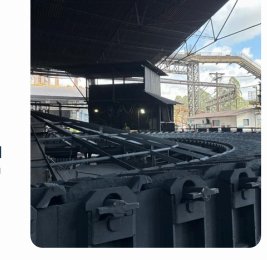 Roda de Lingotamento Contínuo — Alto-Forno