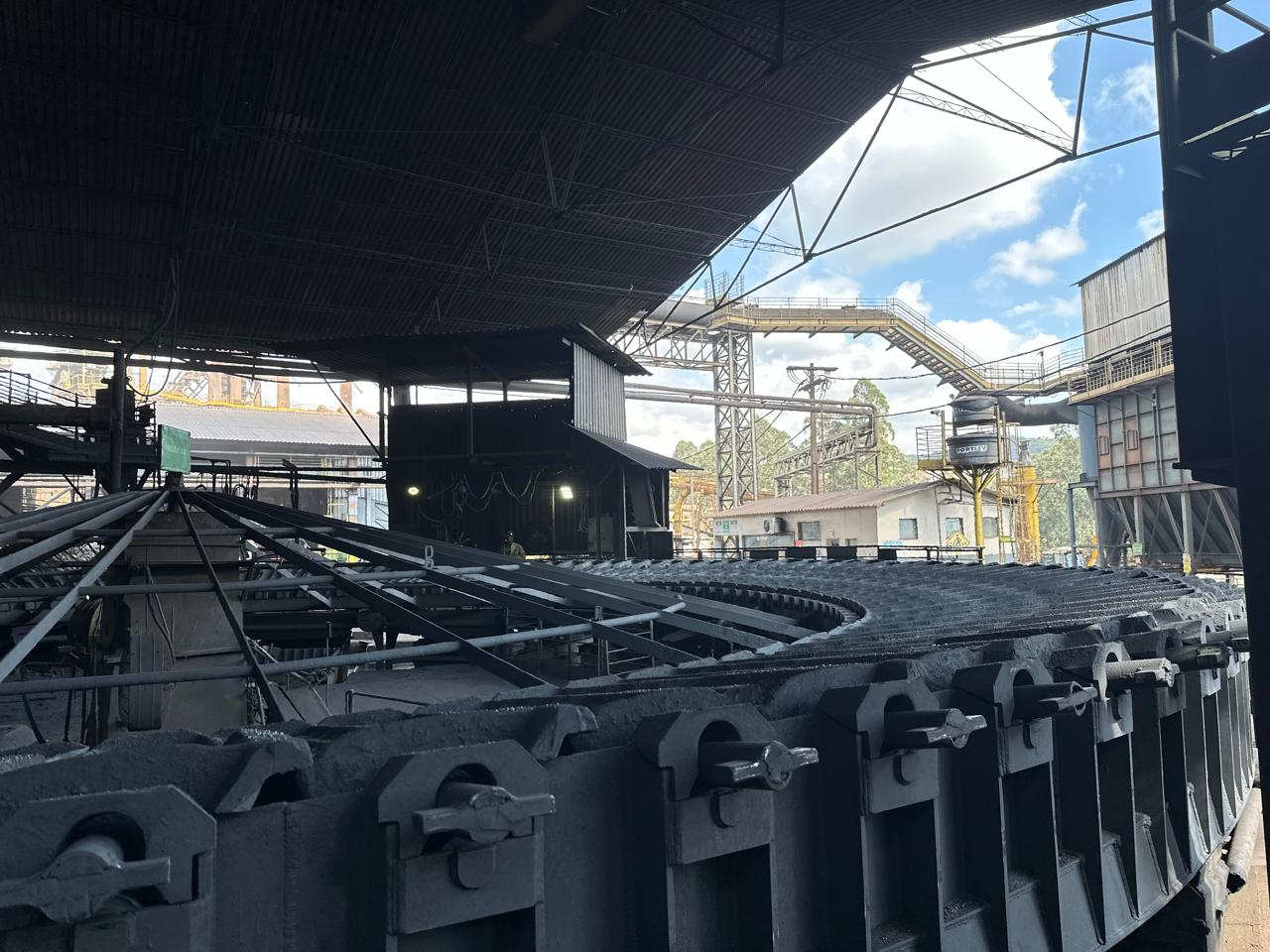 Roda de Lingotamento Contínuo · Alto-Forno — foto 2